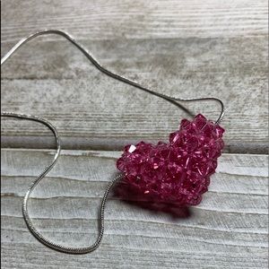 Handmade Swarovski Crystal ❤️ “Rose” Necklace